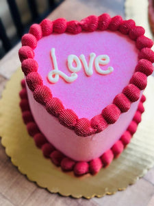 Valentine's Cookie Cake